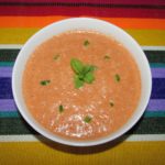 Salsa Inspired 5 Minute Tomato Soup