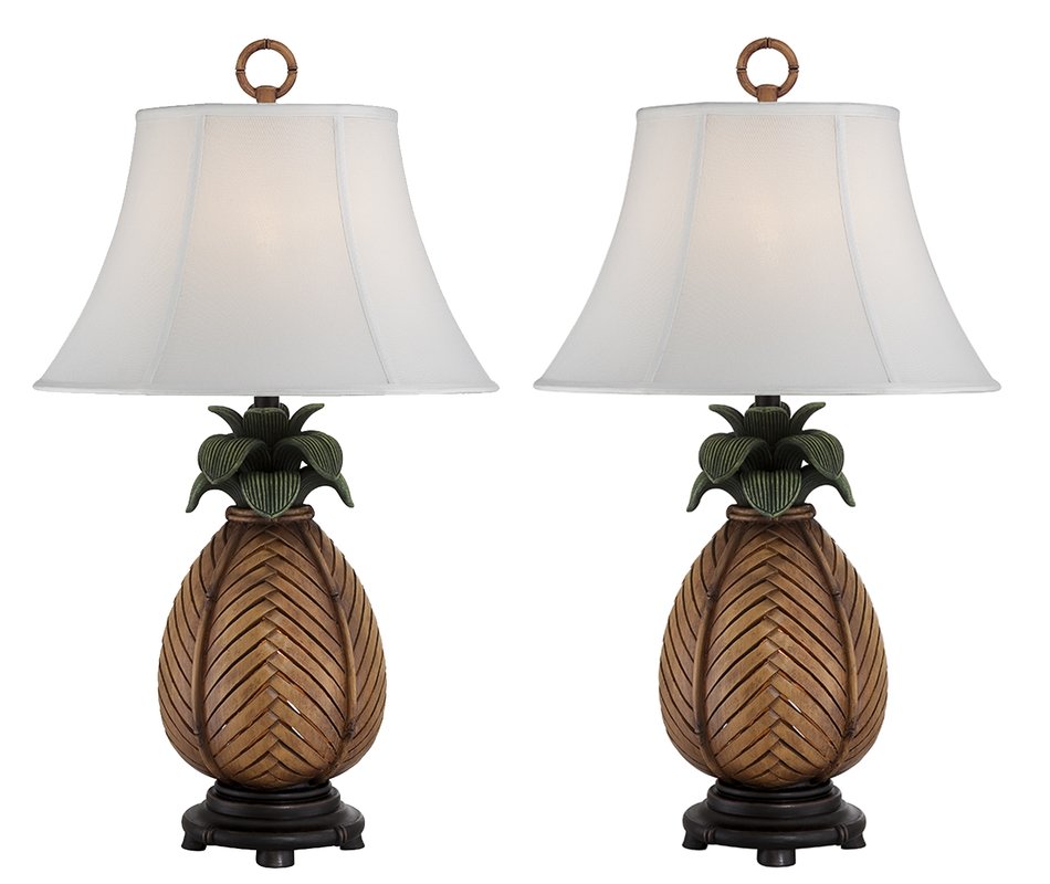 Bay Isle Home Rich Pineapple Table Lamps