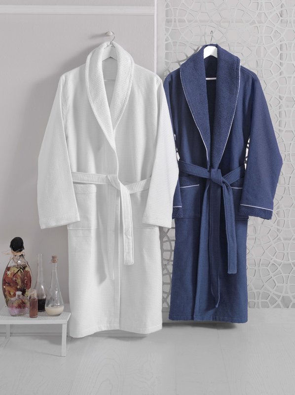 Enchange Home Cotton Bathrobes for Him and Her